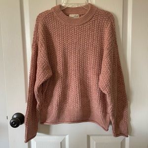 Pink Knit Sweater